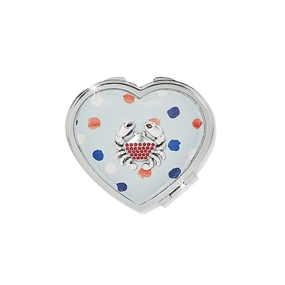 Fair Winds Heart Compact Mirror