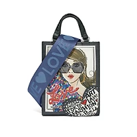 Fashionista Cover Girl Mini Tote