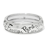 Fashionista Hinged Bangle