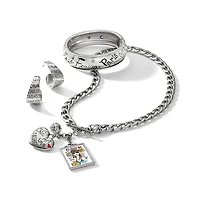 Fashionista Hinged Bangle