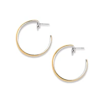 Ferrara Entrata Moon Large Hoop Earrings