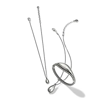 Ferrara Lacrima Hinged Bracelet