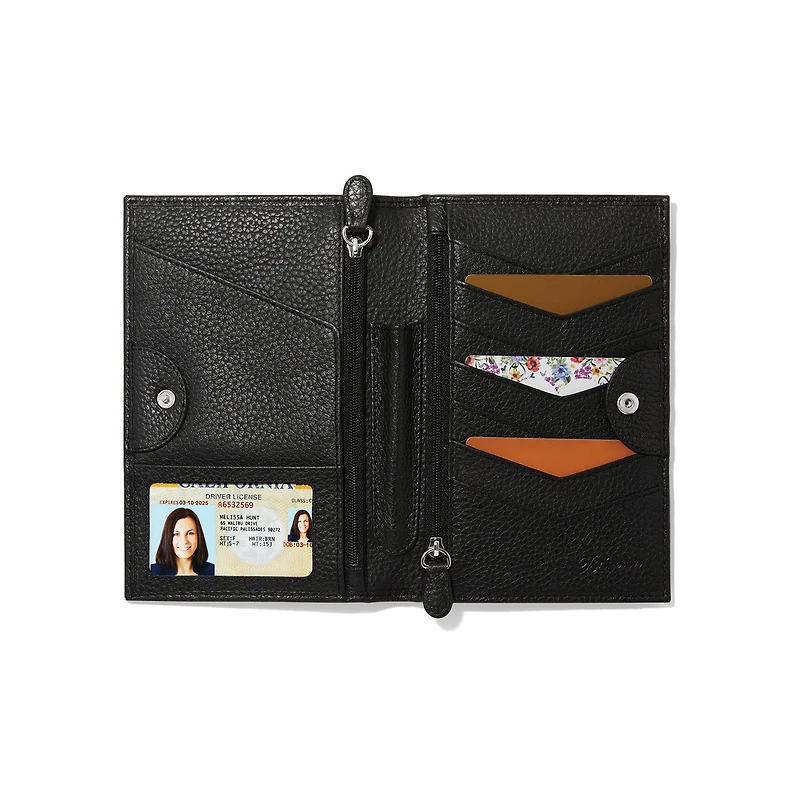 Ferrara Medallion Folio Wallet