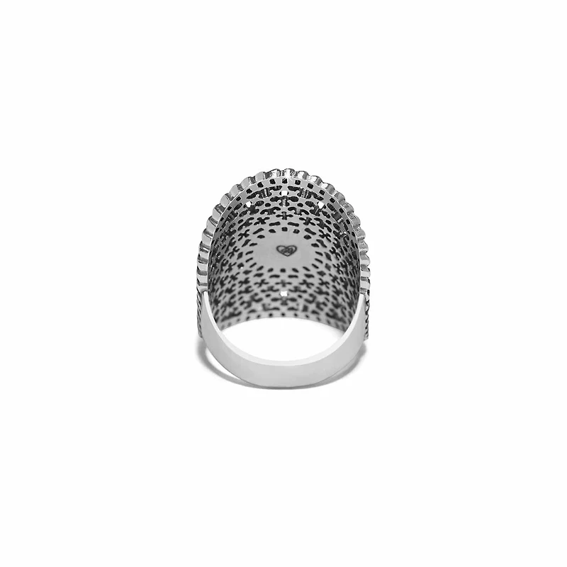 Ferrara Segreta Two Tone Round Ring