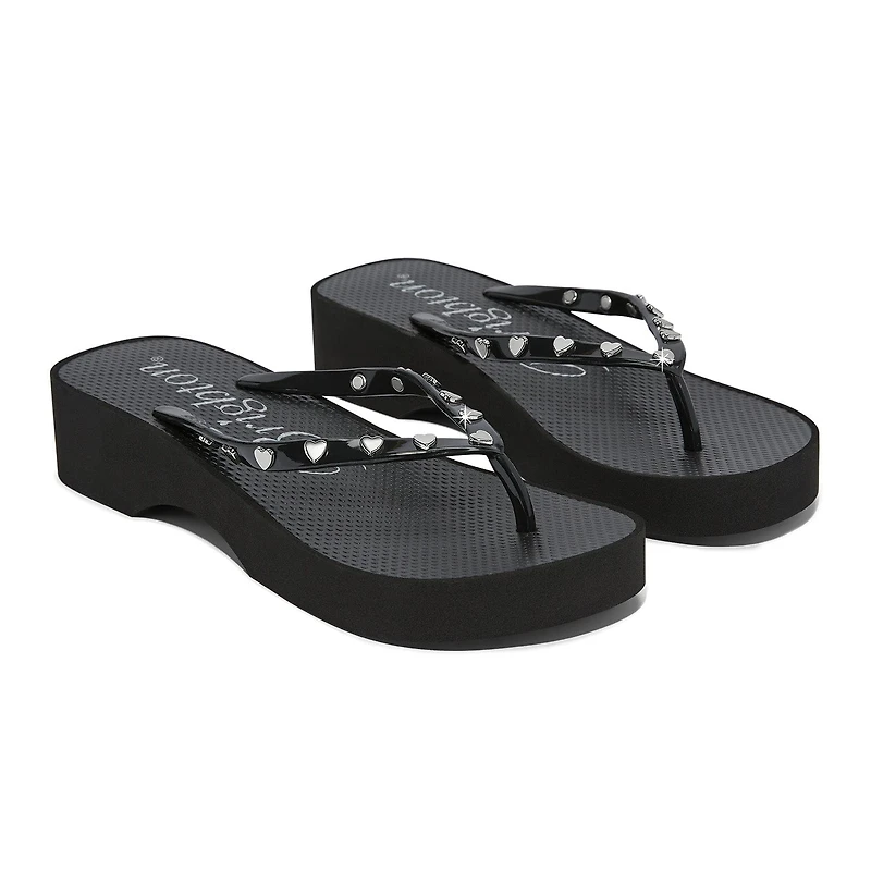 Flirty Platform Flip Flops