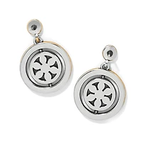 Flora Shine Petite Post Drop Earrings