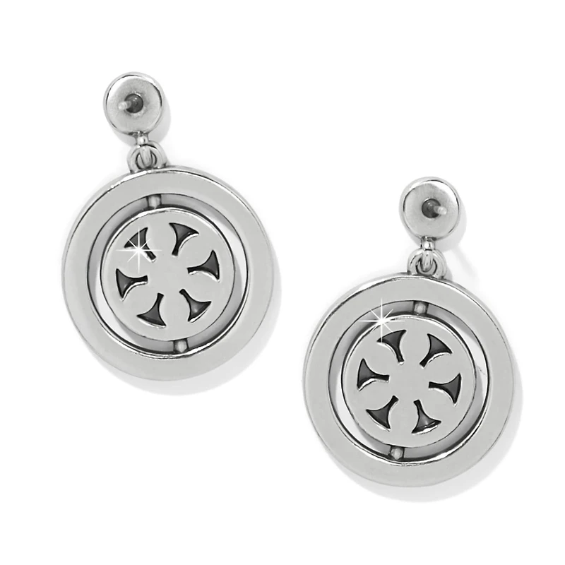 Flora Shine Petite Post Drop Earrings