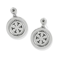 Flora Shine Petite Post Drop Earrings