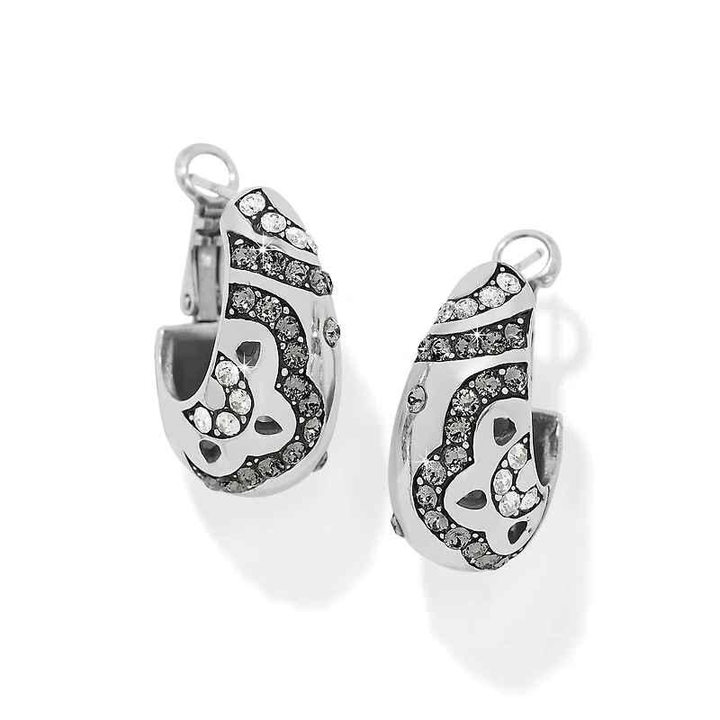 Flora Shine Hoop Earrings