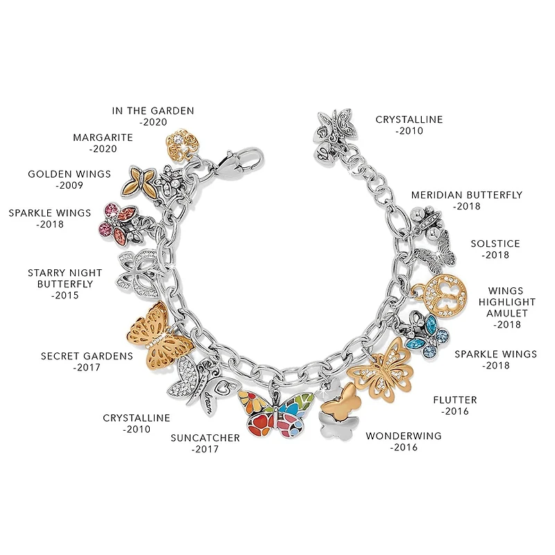 Forever Butterfly Charm Bracelet