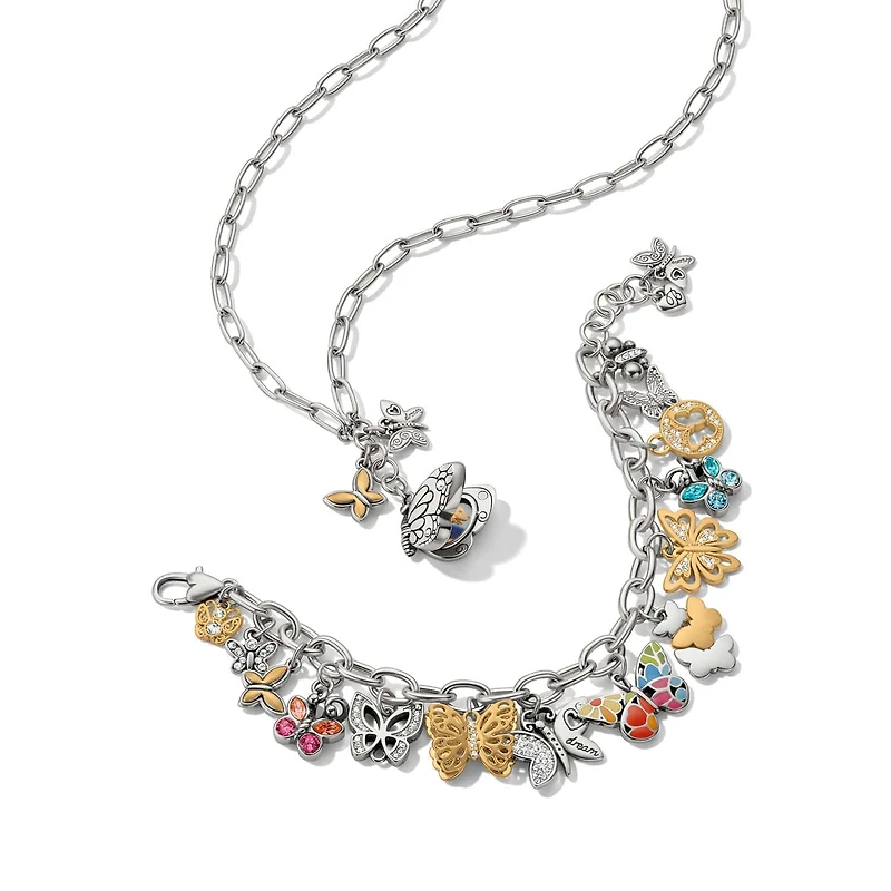 Forever Butterfly Charm Bracelet