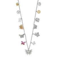 Forever Butterfly Charm Necklace