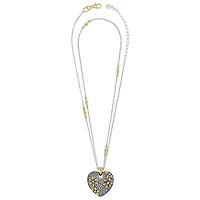 Garden Of Love Heart Convertible Necklace