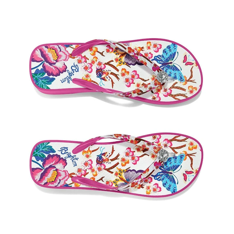 Geisha Platform Flip Flops