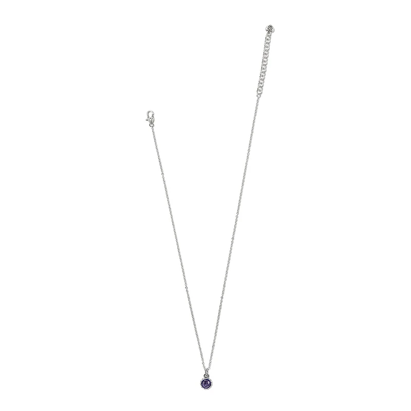 Halo Gemma Petite Round Necklace