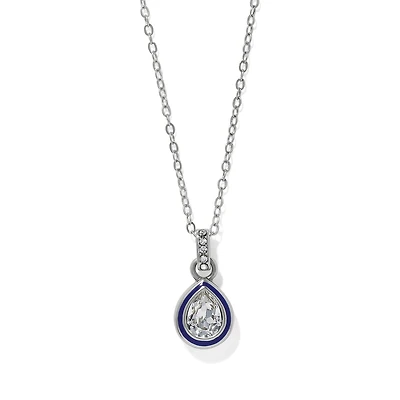 Halo Gemma Petite Teardrop Necklace