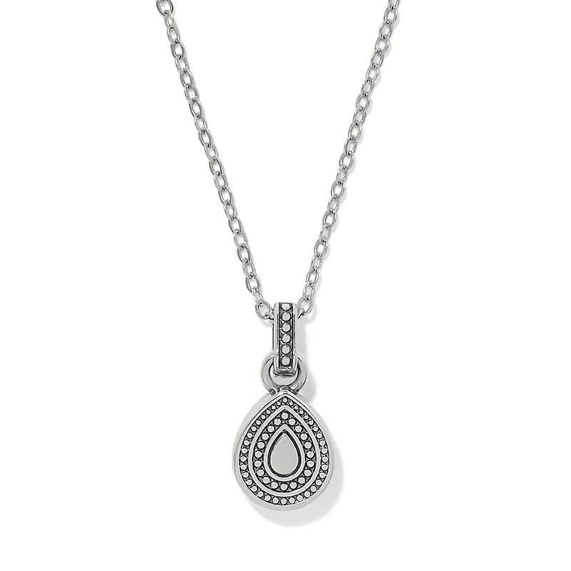 Halo Gemma Petite Teardrop Necklace