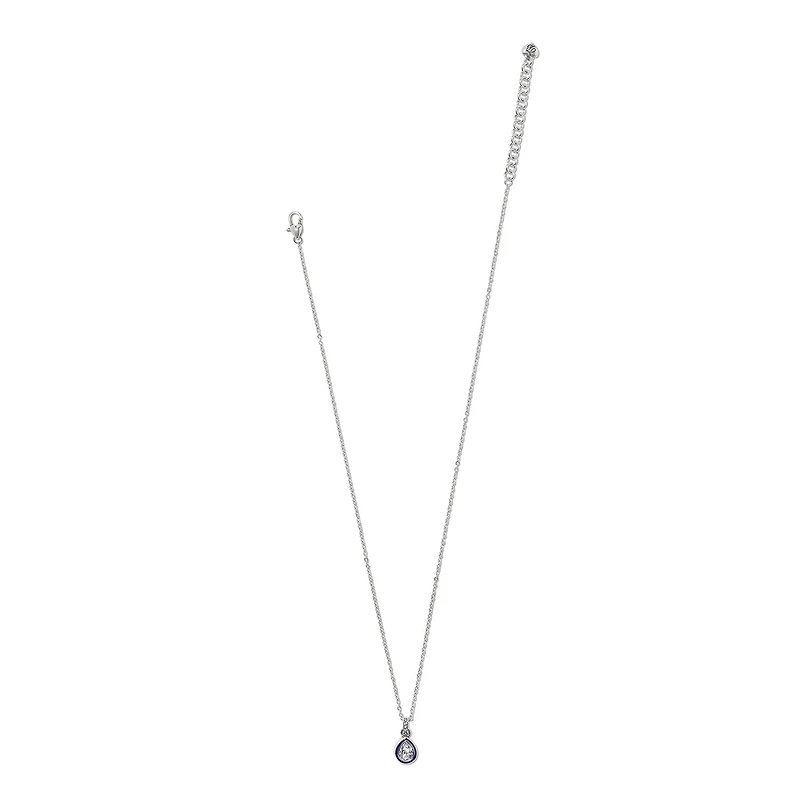 Halo Gemma Petite Teardrop Necklace