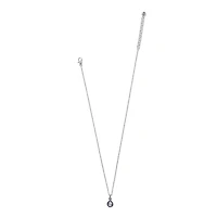 Halo Gemma Petite Teardrop Necklace