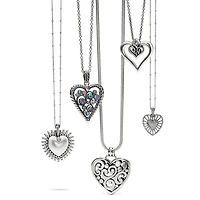 Halo Heart Necklace