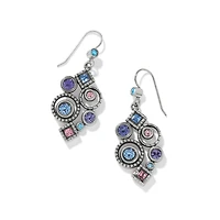 Halo Nova Cluster French Wire Earrings