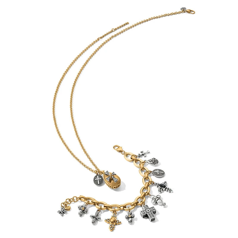 Heavenly Cross Necklace