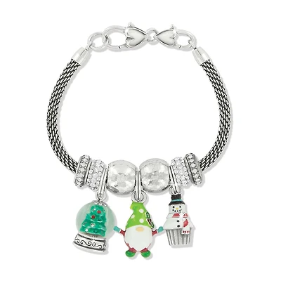 Holiday Forest Charm Bracelet