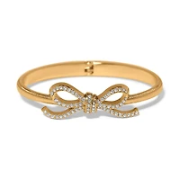 Illumina Bow Hinged Bangle