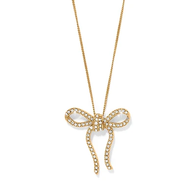 Illumina Bow Necklace