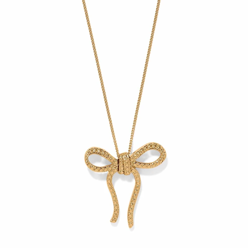 Illumina Bow Necklace