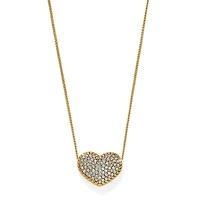 Illumina Celeste Heart Bold Necklace