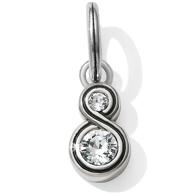 Infinity Sparkle Charm