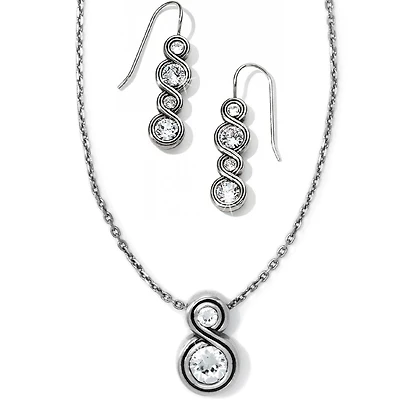 Infinity Sparkle Petite Necklace Gift Set