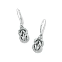Interlok Harmony Two Tone Leverback Earrings