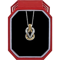 Interlok Harmony Two Tone Petite Necklace Gift Box