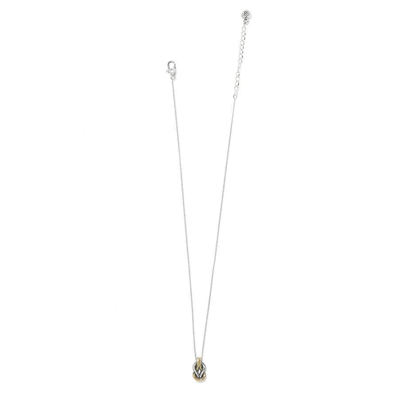 Interlok Harmony Two Tone Petite Necklace