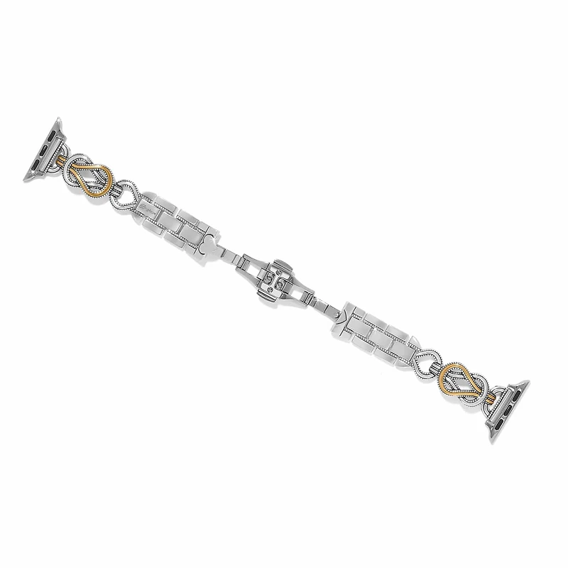 Interlok Harmony Two Tone Watch Band
