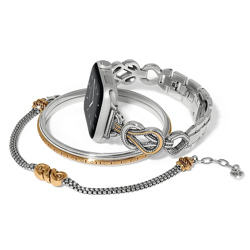 Interlok Harmony Two Tone Watch Band