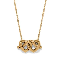 Interlok Linked Hearts Necklace