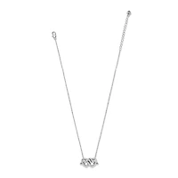 Interlok Linked Hearts Necklace