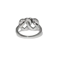 Interlok Linked Hearts Ring