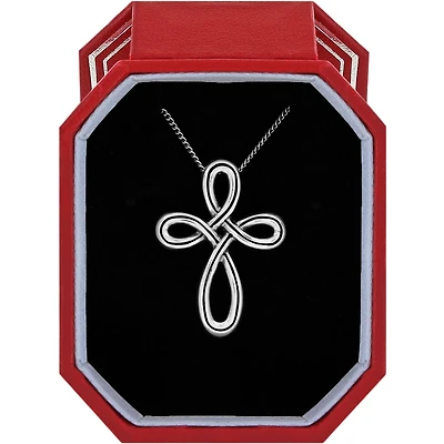 Interlok Petite Cross Necklace Gift Box