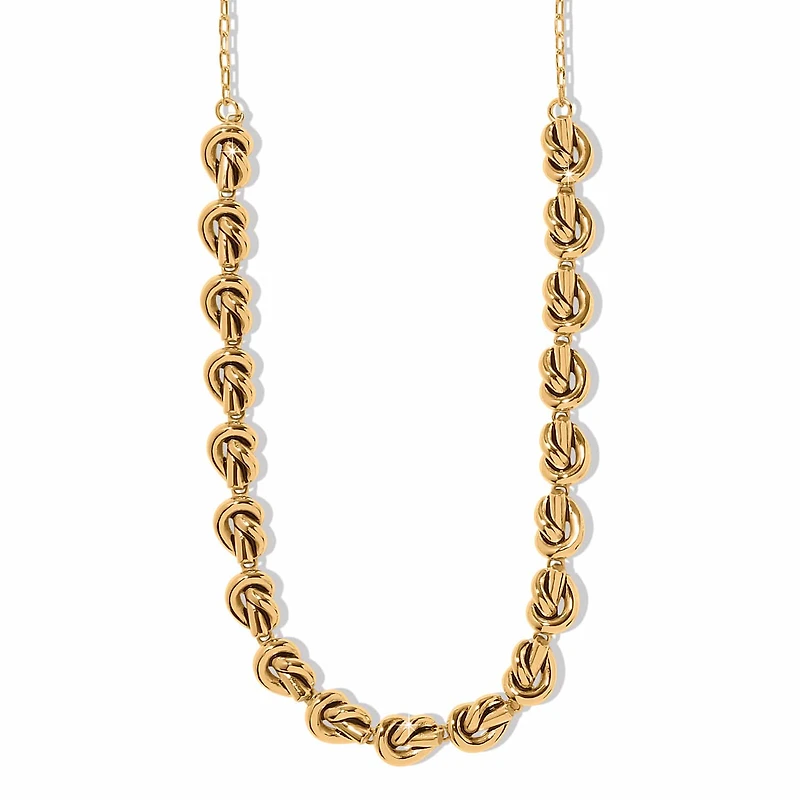Interlok Single Knot Collar Necklace