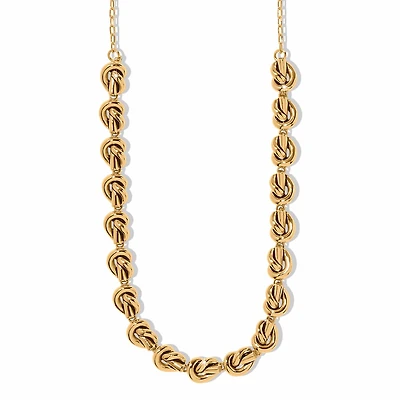 Interlok Single Knot Collar Necklace
