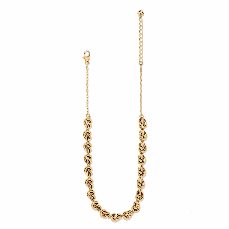 Interlok Single Knot Collar Necklace