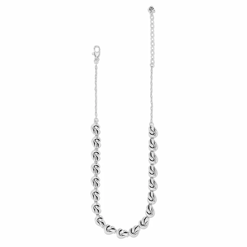 Interlok Single Knot Collar Necklace