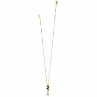 Interlok Single Knot Drop Necklace