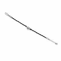 Interlok Single Knot Leather Bracelet