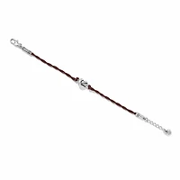 Interlok Single Knot Leather Bracelet