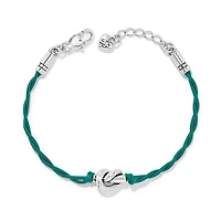 Interlok Single Knot Leather Bracelet